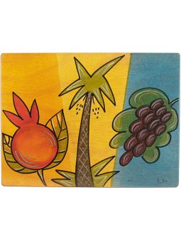 Napperon rectangulaire Holy Triple par Kakadu Art | Décorations de table