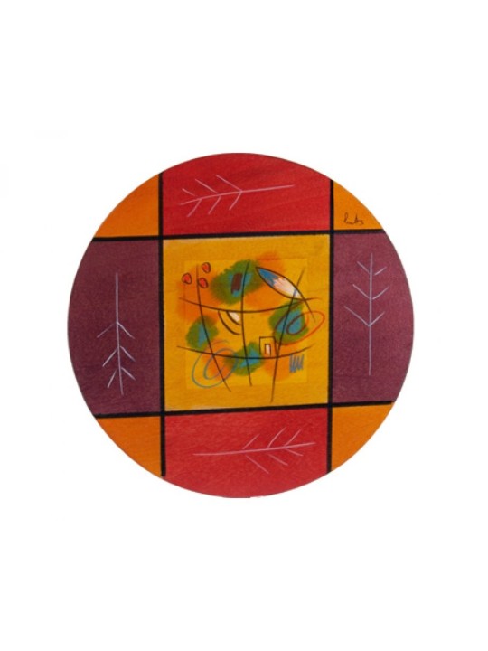 Round Placemat Dream Field by Kakadu Art | Table Decorations