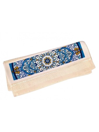 Dorit Judaica Netilat Yadayim Hand Towel Blue Arm... | Towels by Dorit