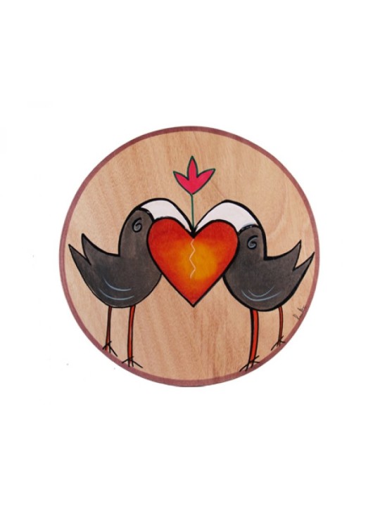 Round Place Mat by Kakadu Art Love | Table Decorations