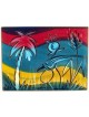 Set de table rectangulaire arc-en-ciel par Kakadu Art | Décorations de table