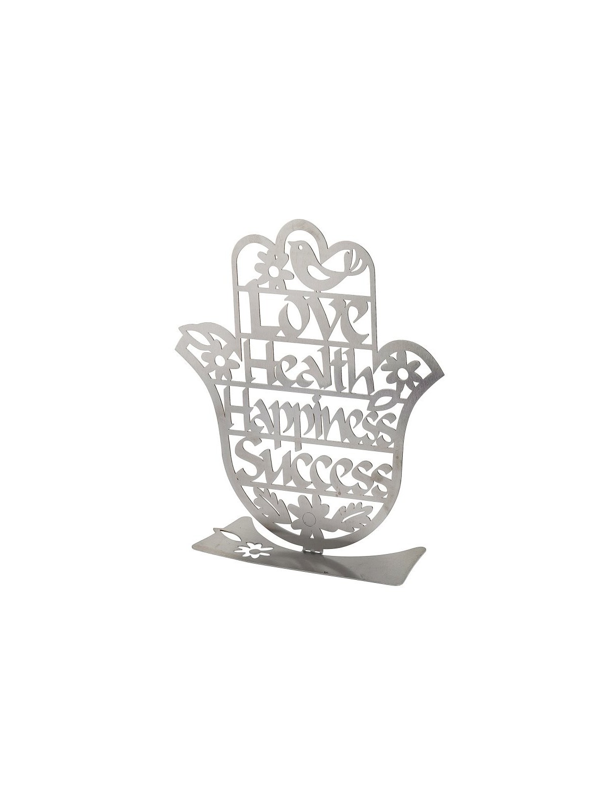 Dorit Judaica Sculpture Hamsa autoportante bénédiction... | Hamsa en métal