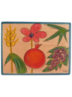 Set de table rectangulaire Plantes saintes par Kakadu Art | Décorations de table