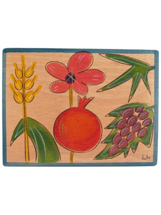 Placemat מלבני צמחים קדושים מאת Kakadu Art | קישוטי שולחן