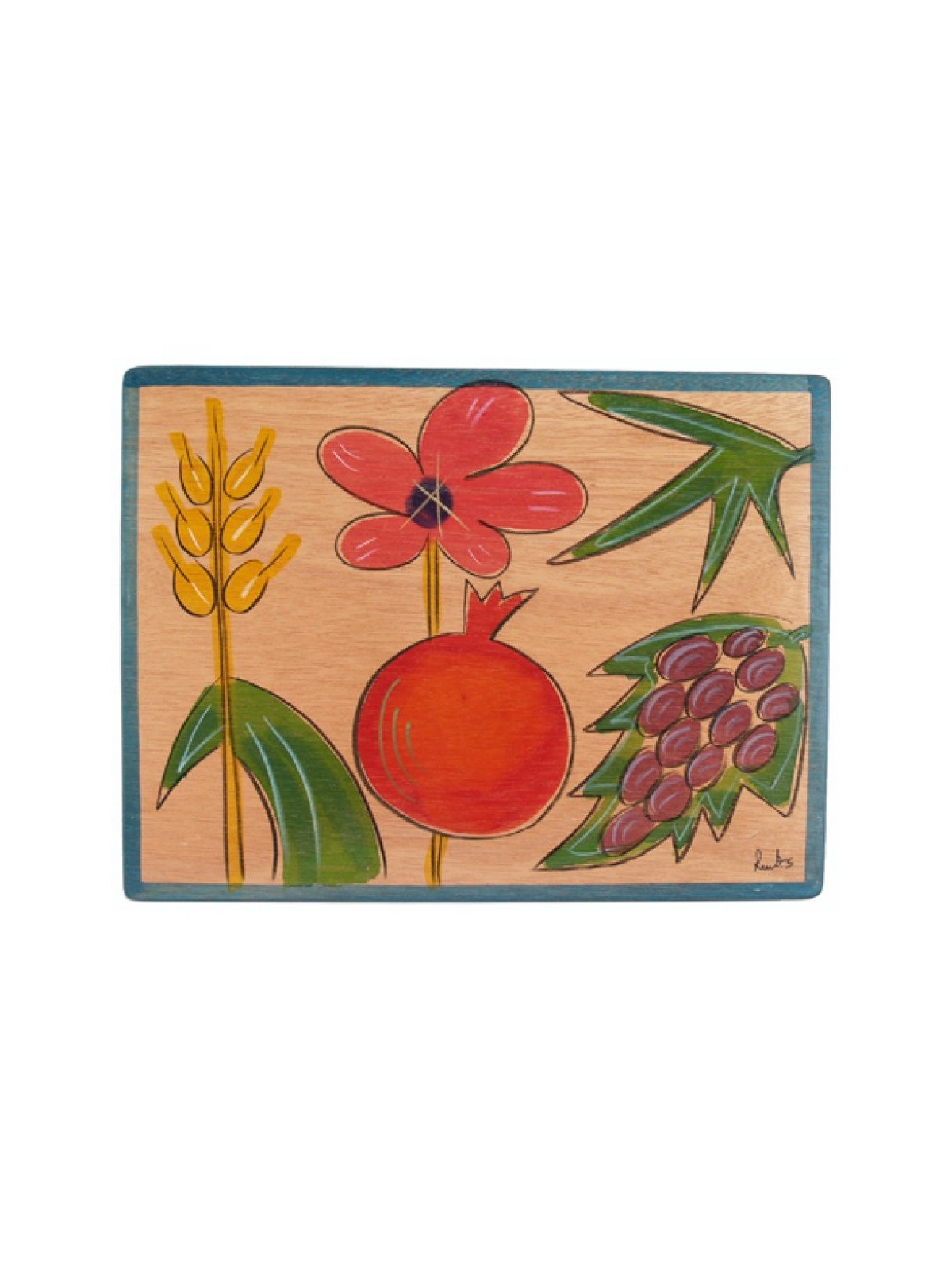 Placemat מלבני צמחים קדושים מאת Kakadu Art | קישוטי שולחן