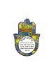 Hamsa Plaque for Wall or Table Colorful Patchwo... | Table Decorations