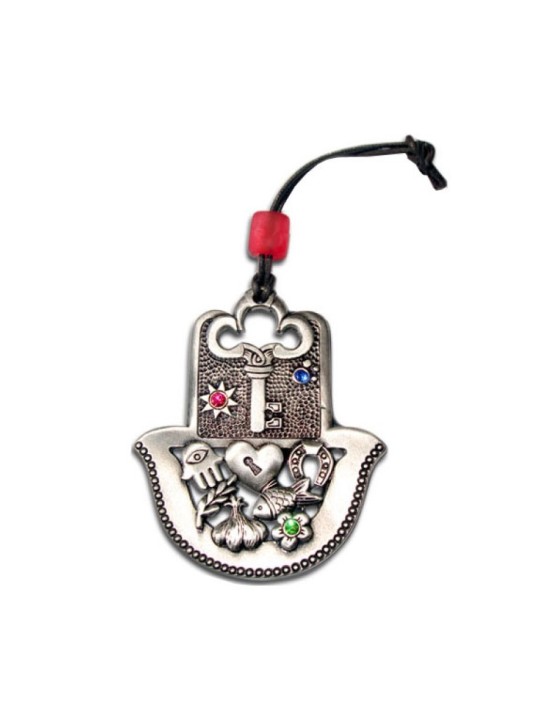 Porte-bonheur Hamsa 3 en stock | Hamsa en métal