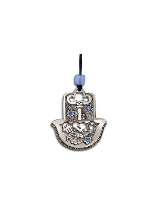 Porte-bonheur Hamsa 3 en stock | Hamsa en métal