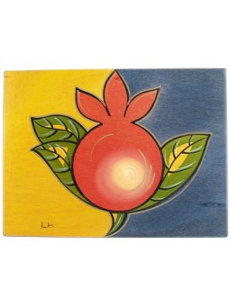 Napperon rectangulaire Grenade par Kakadu Art | Décorations de table