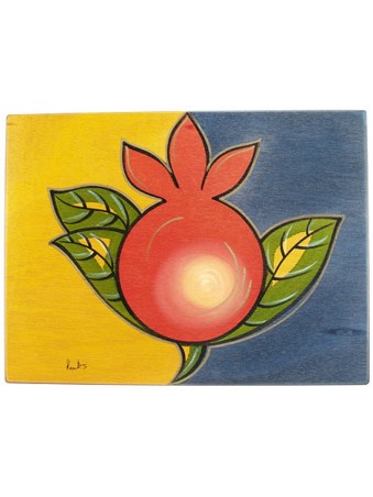 Placemat מלבני רימון מאת Kakadu Art | קישוטי שולחן