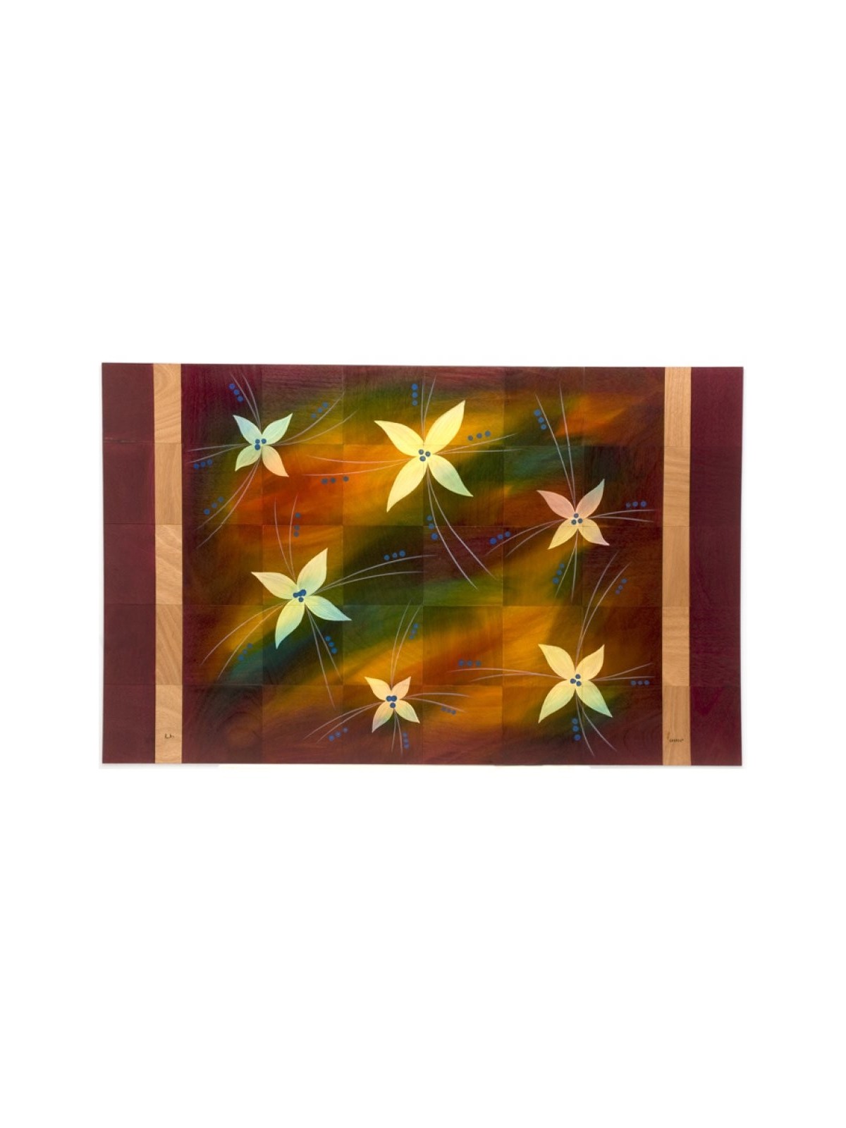 Floor Mat Florali מאת Kakadu Art | קישוטים לבית