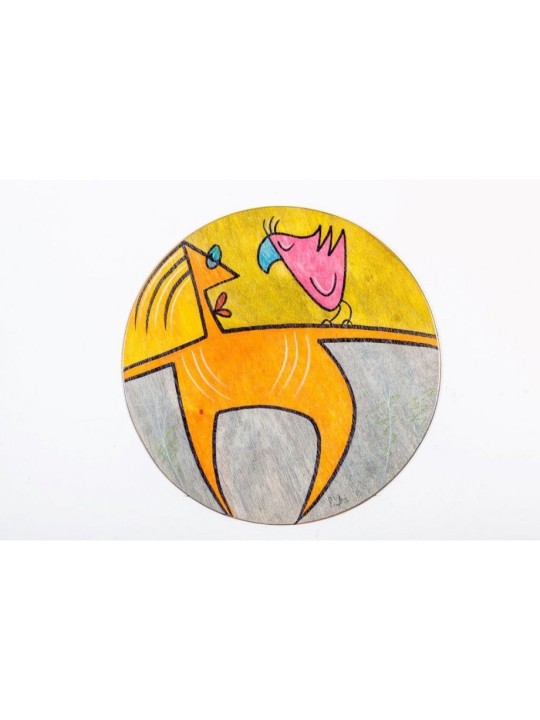 Pose de set de table rond par Kakadu Art | Décorations de table
