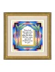 Dvora Black Wall Hanging Hand Finished Aaronic Blessi... | Dvora Black