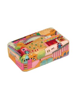 Yair Emanuel Hand Painted Wood Jewelry Box Colo... | House Decorations