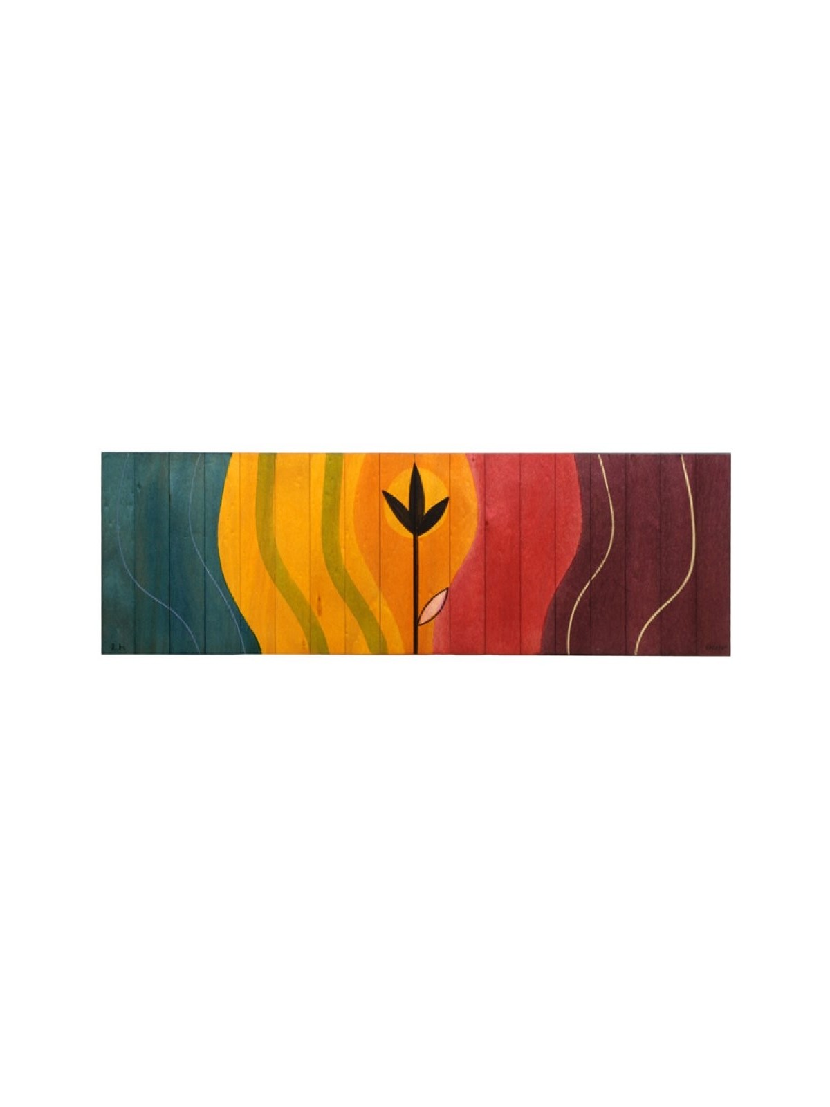 שקיעה לשולחן ראנר מאת Kakadu Art | קישוטי שולחן