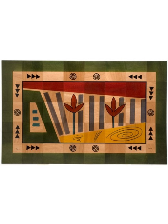 Floor Mat Sun Stems by Kakadu Art | House Decorations