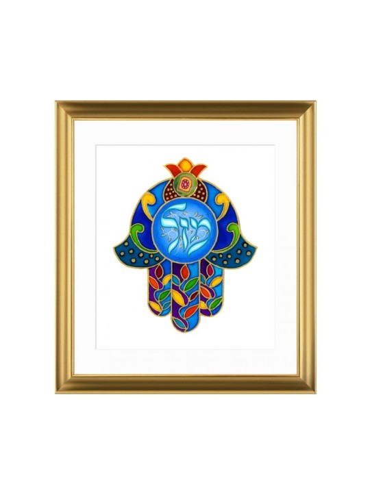 Dvora Noir Coloré Hamsa Mazal en hébreu S... | Jeux et jouets pour enfants
