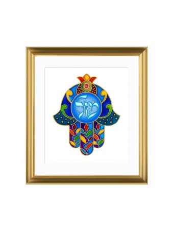 Dvora Black Colorful Hamsa Mazal in Hebrew  S... | Kids Games and Toys