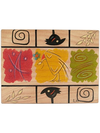 Palette d'artistes de sets de table rectangulaires par Kakadu Art | Décorations de table