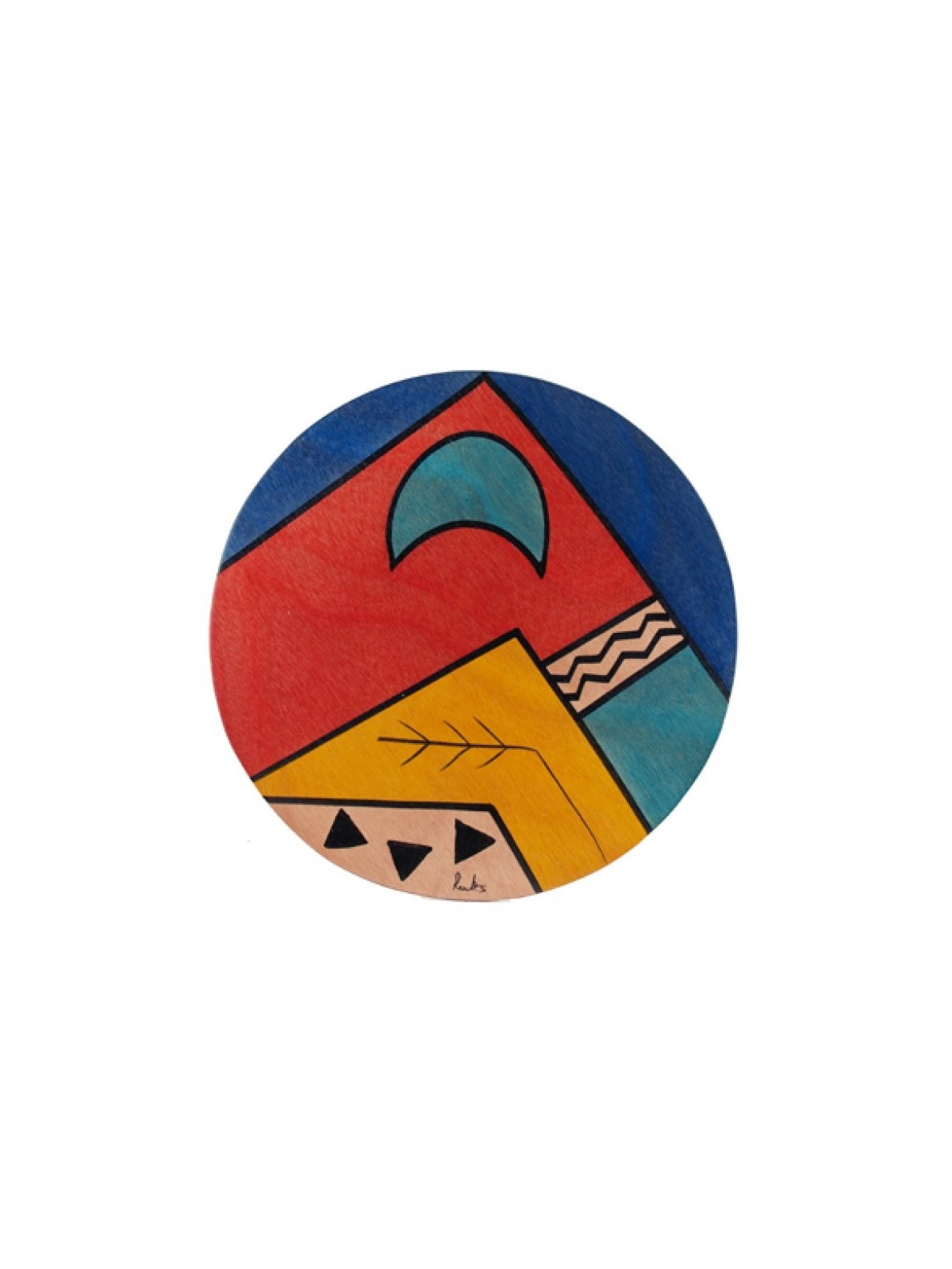 Forma Place Mat עגול מאת Kakadu Art | קישוטי שולחן