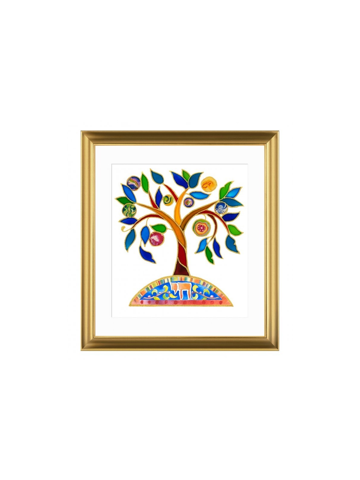 Dvora Arbre de vie noir avec fruits et Chai... | Jeux et jouets pour enfants