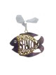 Décoration murale brillante Poisson avec Shalom et étoile... | Tentures murales