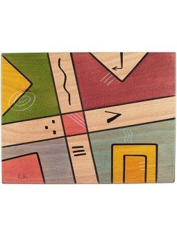 Napperon rectangulaire Mondo par Kakadu Art | Décorations de table