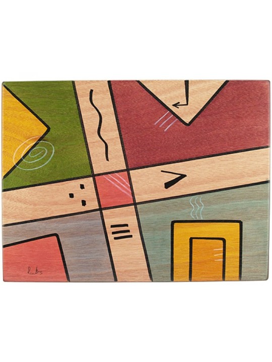 Rectangular Placemat Mondo by Kakadu Art | Table Decorations