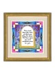 Dvora Black Aaronic Blessing Hand Finished Print Jeru... | Dvora Black