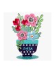 Dorit Judaica Colorful Flower Sculpture with To... | Table Decorations