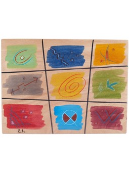 Rectangular Placemat Domino by Kakadu Art | Table Decorations