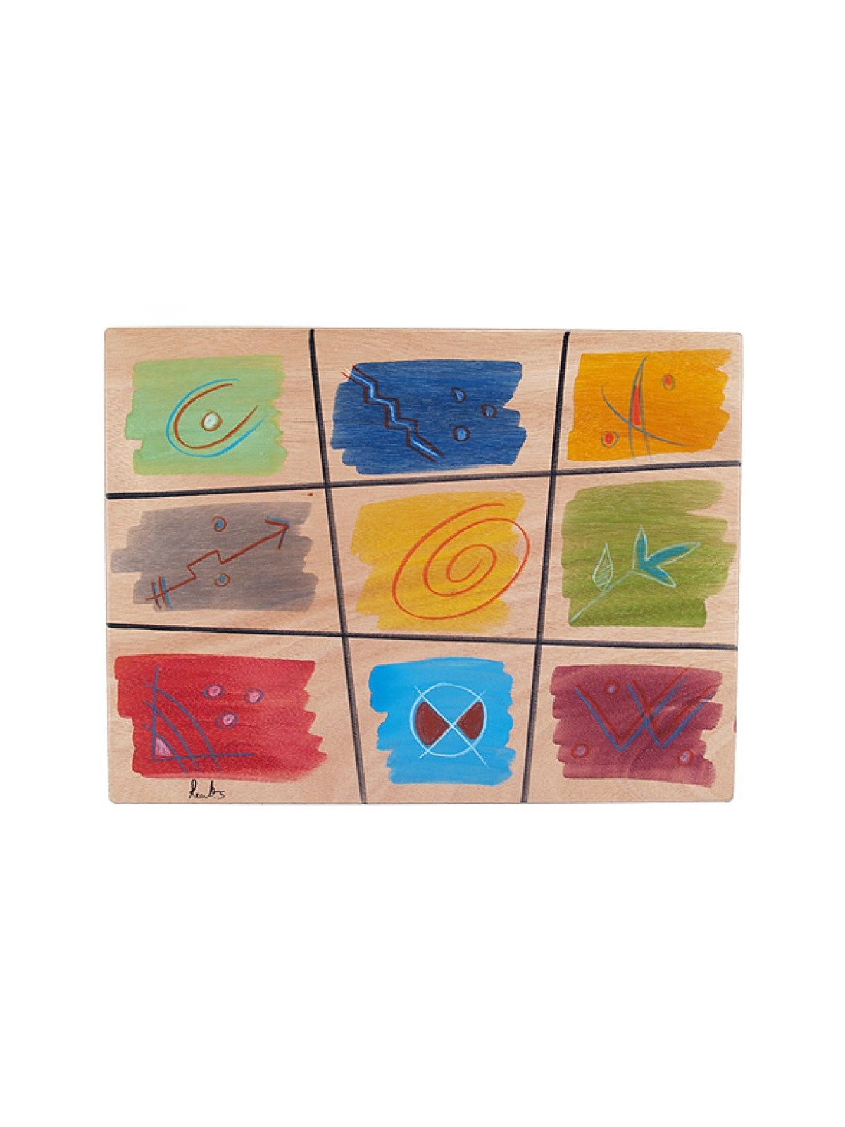 Placemat מלבני דומינו מאת Kakadu Art | קישוטי שולחן