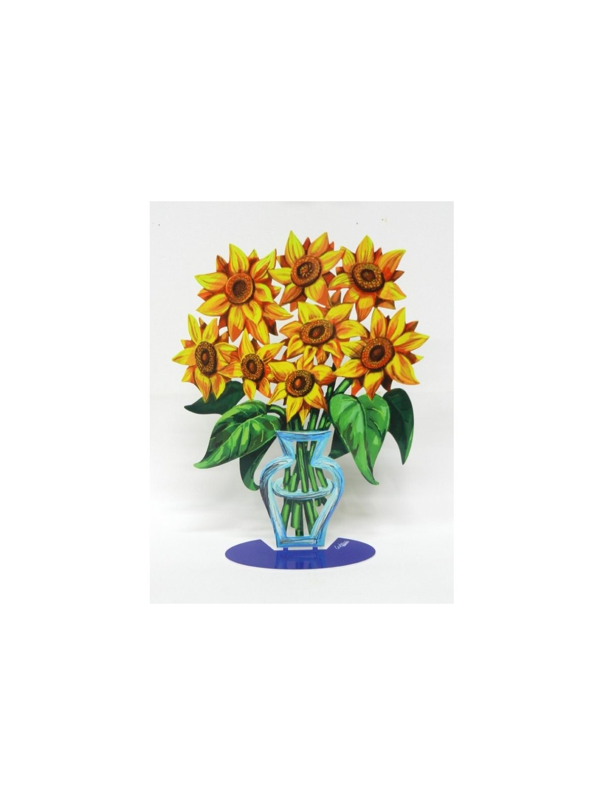 David Gerstein Table à fleurs double face autoportante... | Décorations de maison