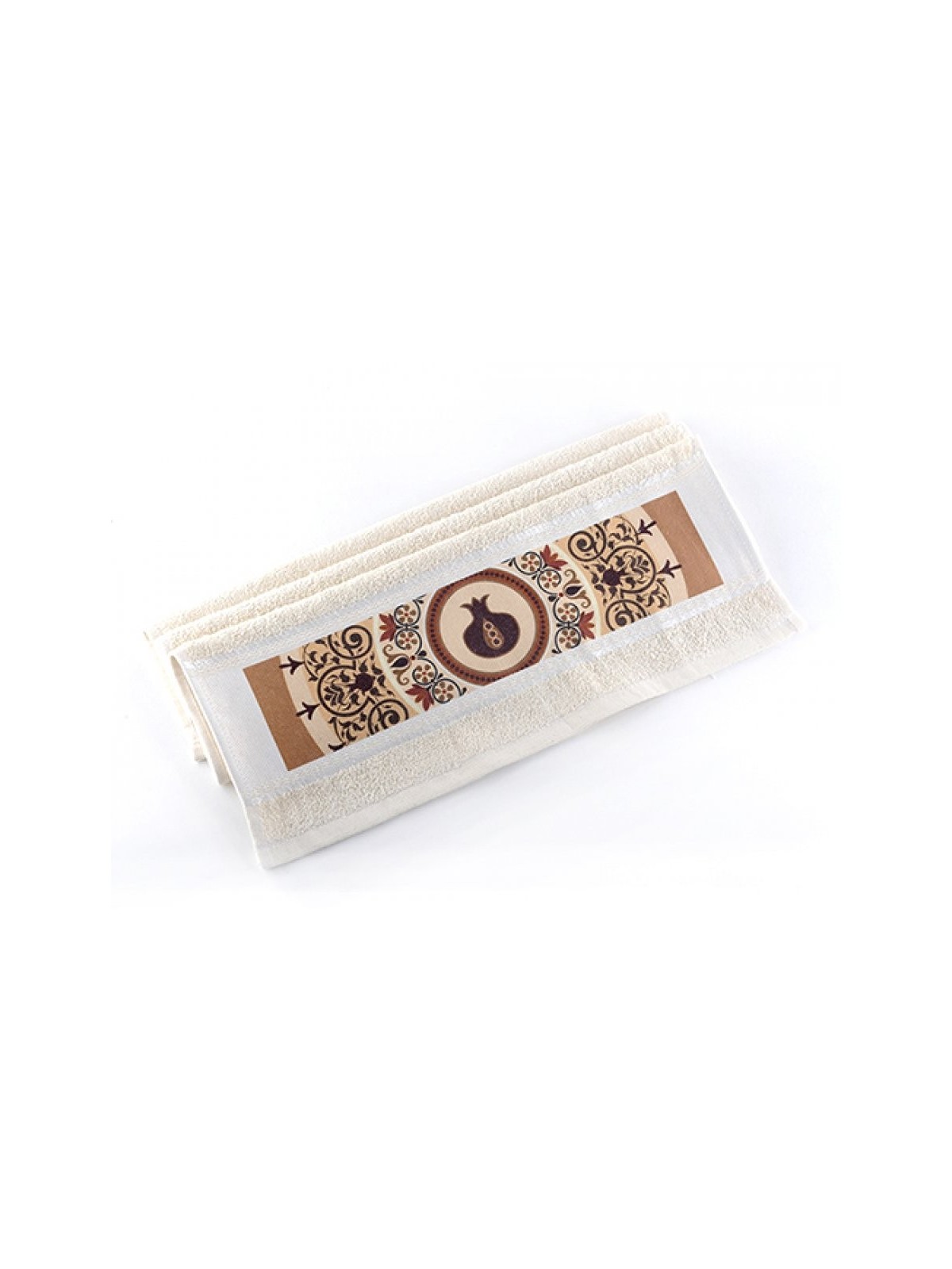 Dorit Judaica Netilat Yadayim Hand Towel Pomegran... | Towels by Dorit