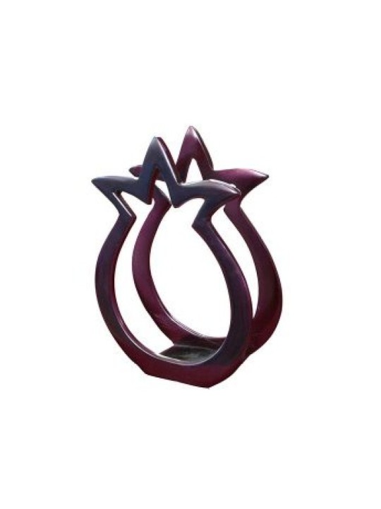 Porte-serviettes en aluminium Yair Emanuel P... | Décorations de table