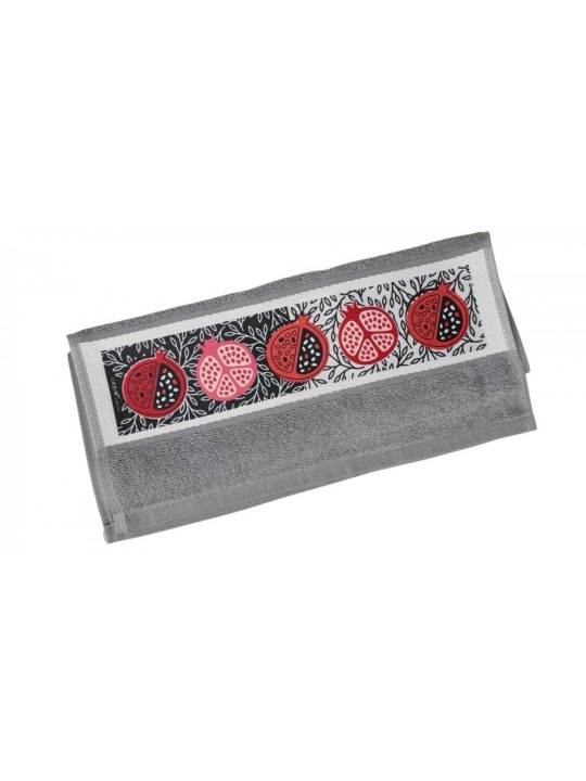 Dorit Judaica Netilat Yadayim Serviette à main Feuille... | Cadeaux de Roch Hachana
