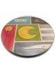 Lazy Susan Lune Jaune par Kakadu Art | Décorations de table