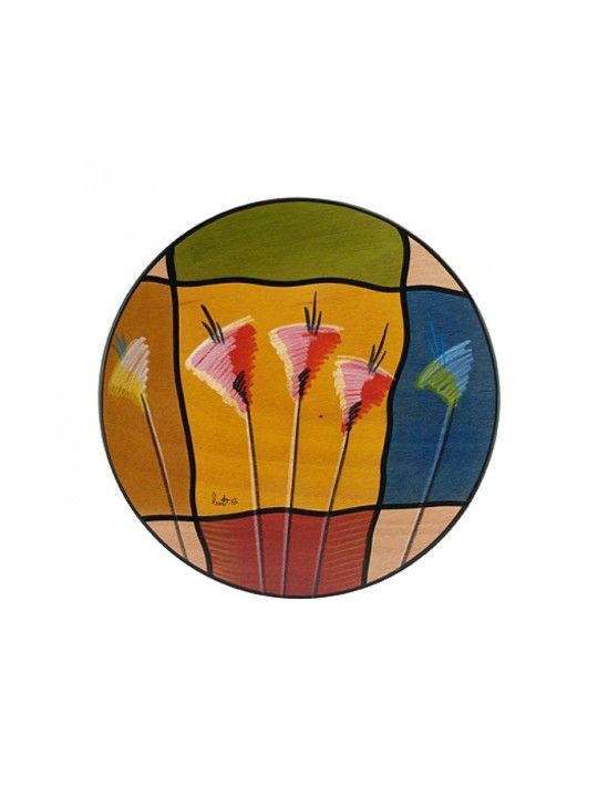 Placemat עגול נובו מאת Kakadu Art | קישוטי שולחן