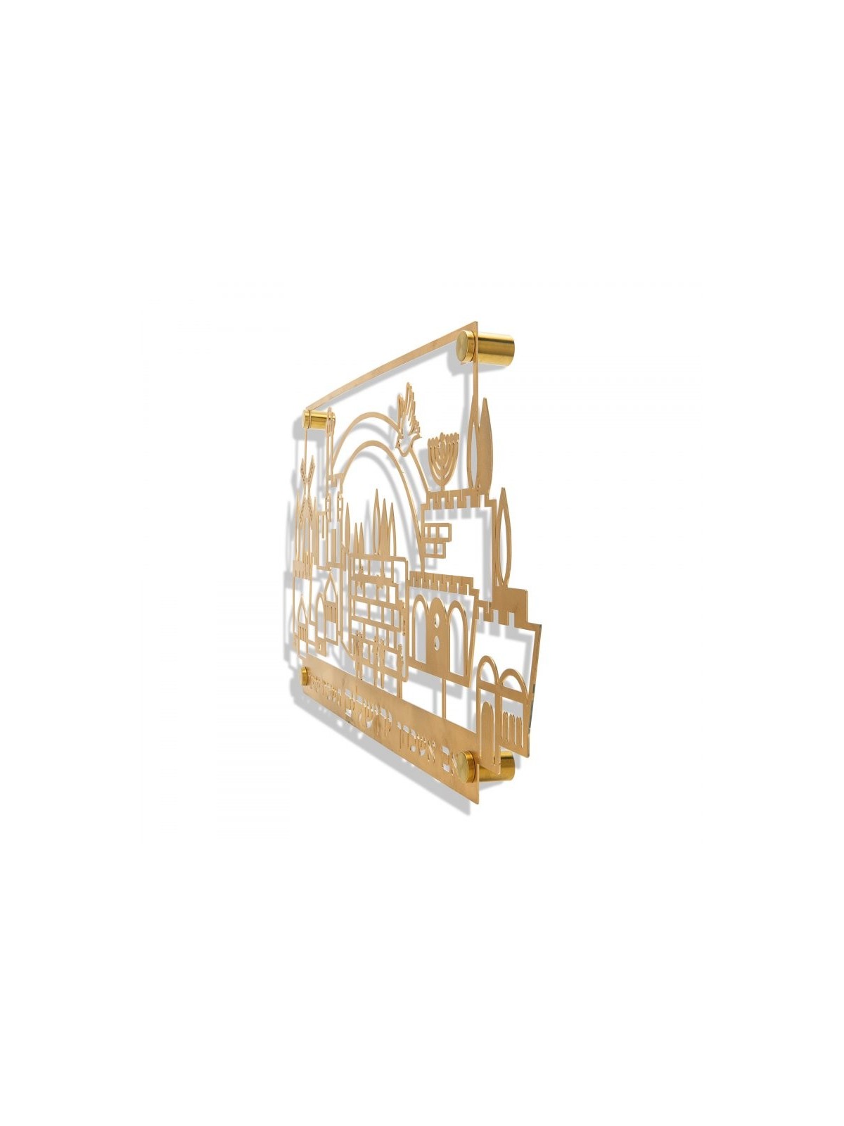 דורית יודאיקה Large Cut Out ירושלים W... | מכתבים צפים מאת דורית