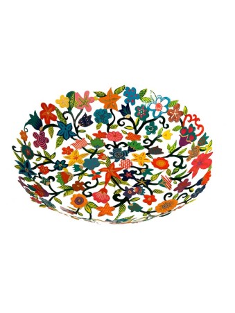 Yair Emanuel Boîte colorée peinte à la main découpée au laser... | Décorations de table