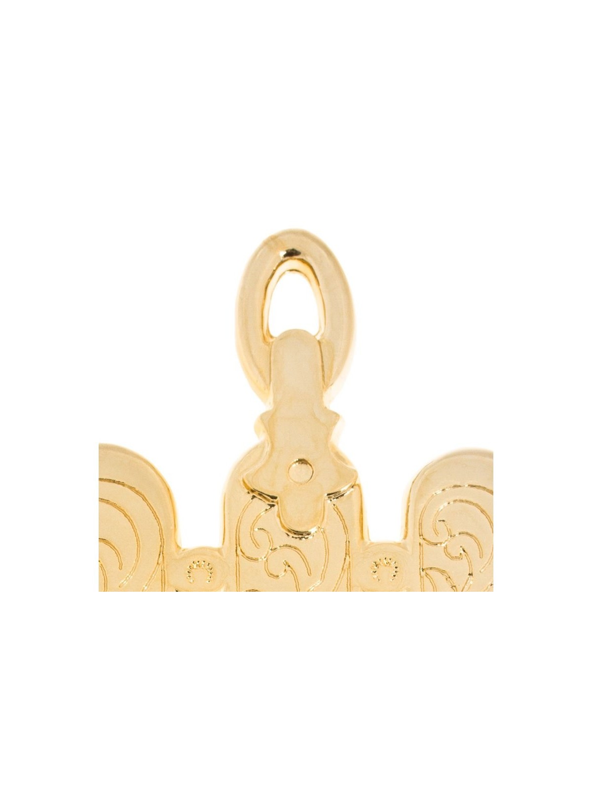 Gold Plated Wall Hamsa Based on Morocco Synagogue Lam... | Metal Hamsa