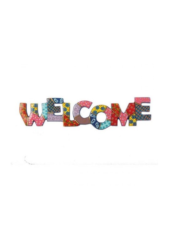 Yair Emanuel Hand Painted Metal Wall Han... | Wall Hangings by Emanuel