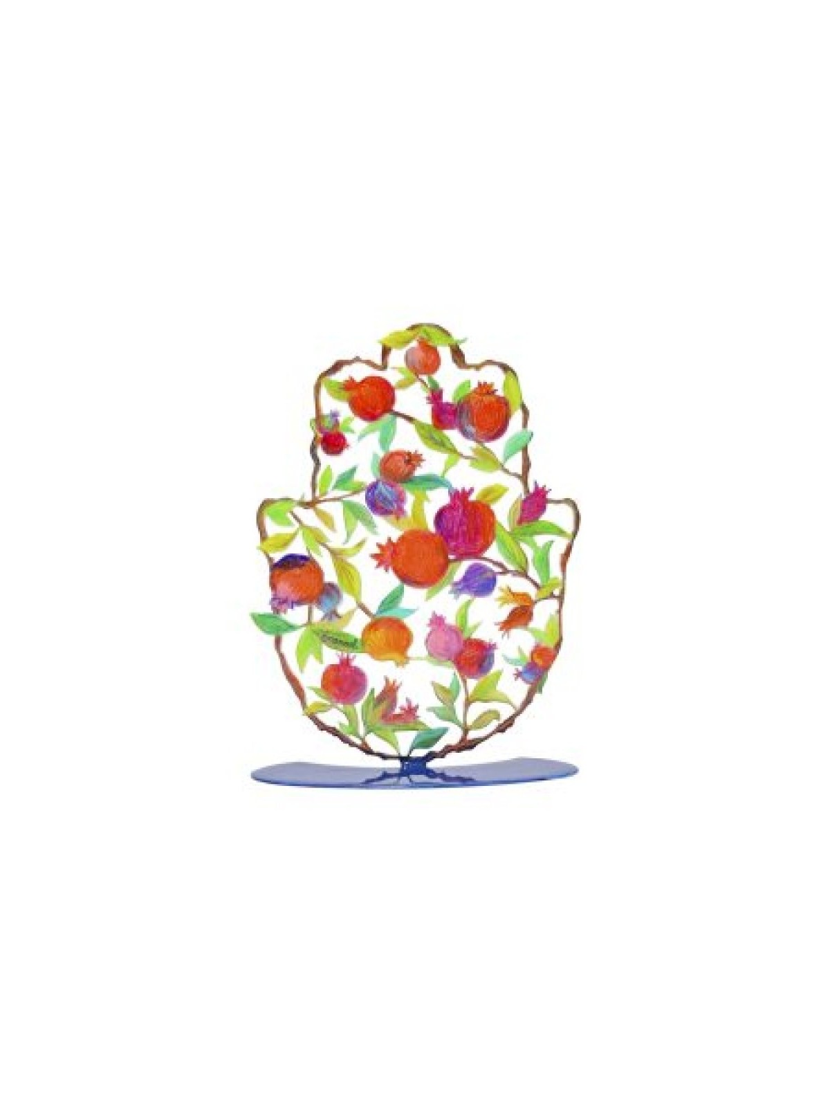 Yair Emanuel Hamsa Sculpture sur Pied Crayon Dr... | Décorations de table