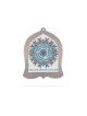 Dorit Judaica Bell Shaped Wall Plaque Hebr... | Wall Hangings by Dorit