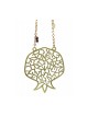 Shraga Landesman Brass Wall Hanging Pomegranate... | House Decorations
