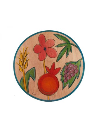 Set de table rond Plantes sacrées par Kakadu Art | Décorations de table