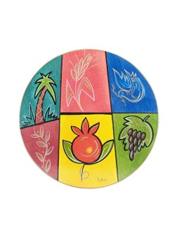 Set de table rond Sept espèces par Kakadu Art | Décorations de table
