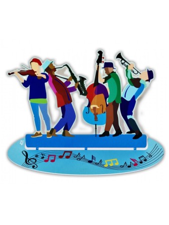 Dorit Judaica Sculpture autoportante Klezmer P... | Décorations de table