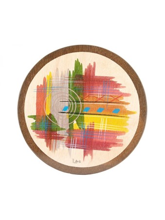 תקציר Placemat עגול מאת Kakadu Art | קישוטי שולחן
