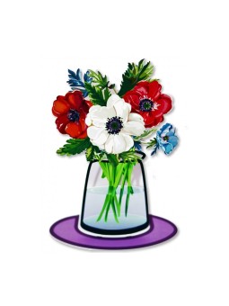 Dorit Judaica Sculpture autoportante colorée... | Décorations de table